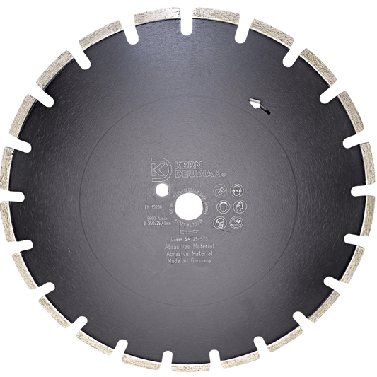 Laser SA Diamond Blade | Kern-Deudiam | 300mm - 450mm - CLM Construction Supplies Ltd