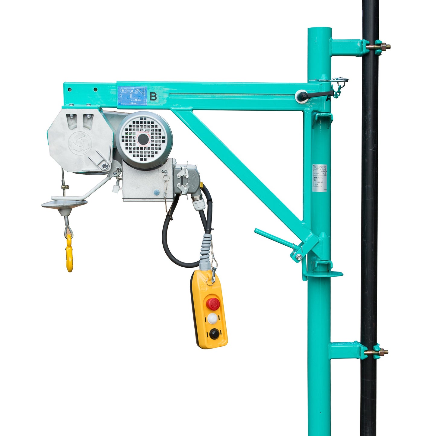 Scaffold Hoist 200KG | IMER TR225N | Complete Hoist with Attachment