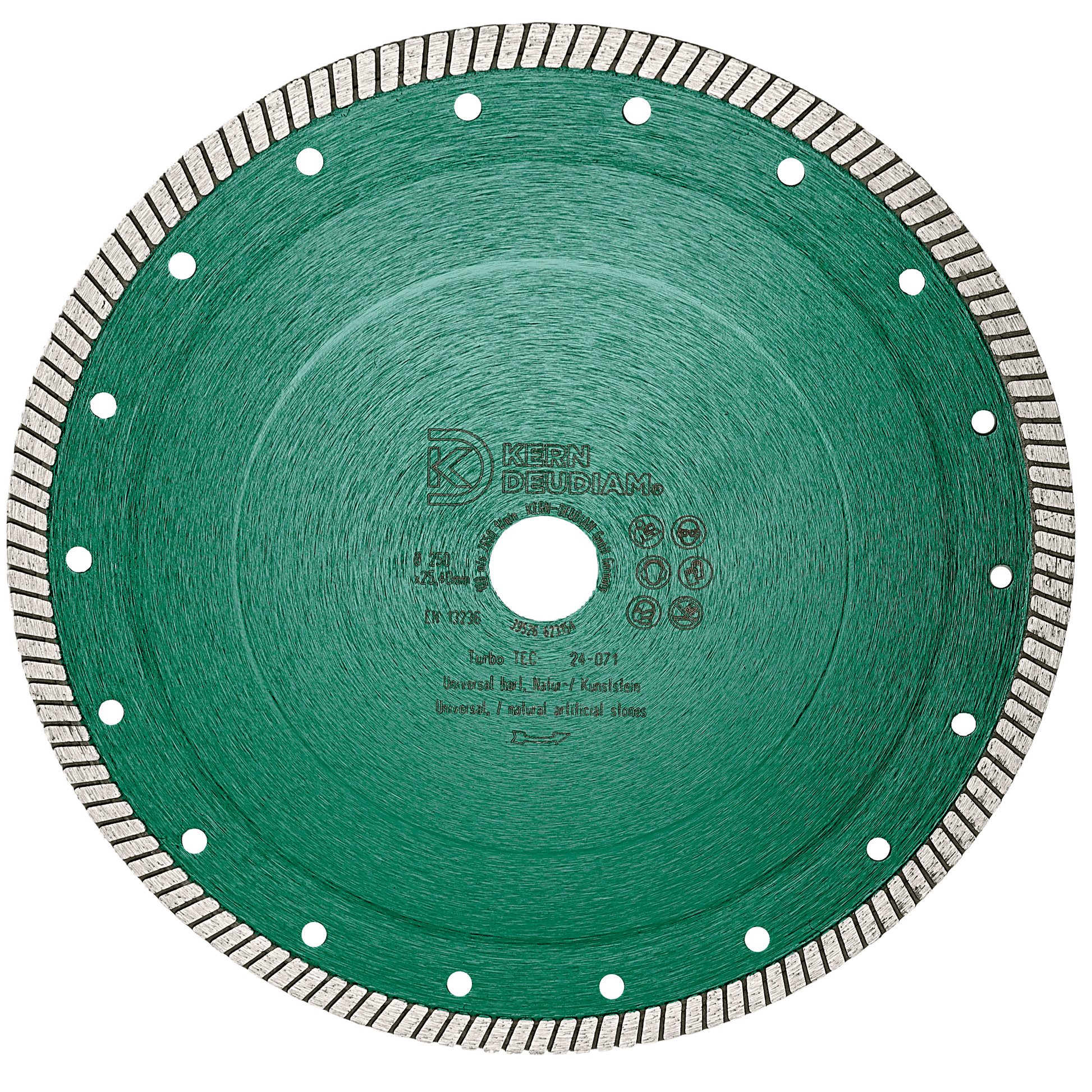 Turbo Tec P Diamond Blade | Kern-Deudiam | 115mm - 125mm - CLM Construction Supplies Ltd