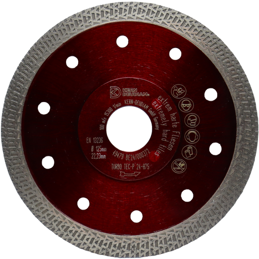 Turbo Tec P Diamond Blade | Kern-Deudiam | 115mm - 125mm