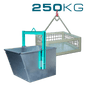 Scaffold Hoist Brick Basket 250kg & Tipping Bucket 90L | IMER Official Accessory - CLM Construction Supplies Ltd