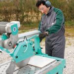 Masonry, Stone and Marble Saw | IMER C350i 240V | Power Water-Cooled Saw & Cutter - CLM Construction Supplies Ltd